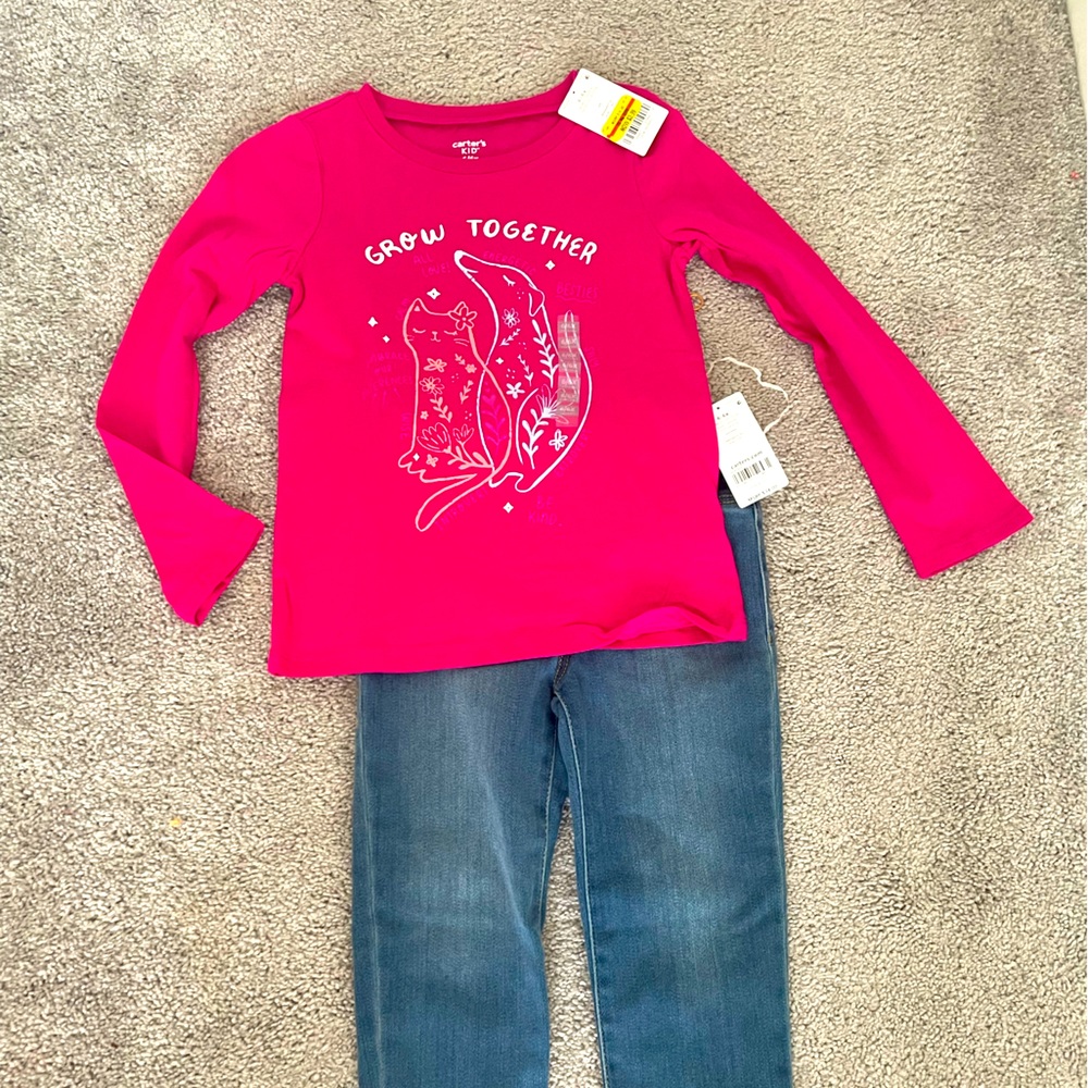 Carter Girls Size 6-6x NWT